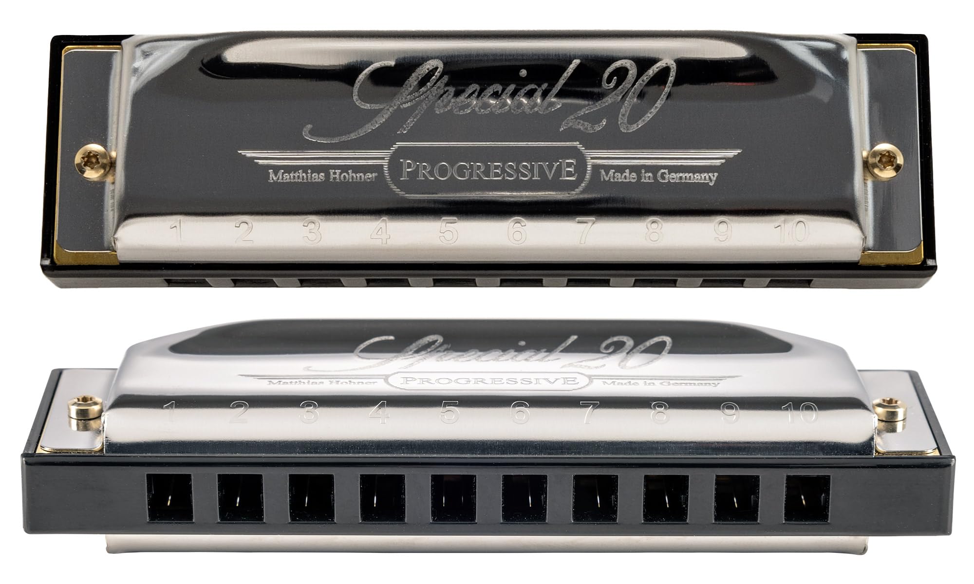 Hohner Special 20 Harmonica - Key of D w/ Instructional Manual