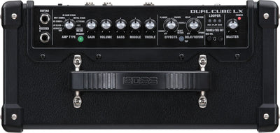 Boss Dual Cube LX Portable Electric Guitar Combo Amplifier w/ Instrument Cable