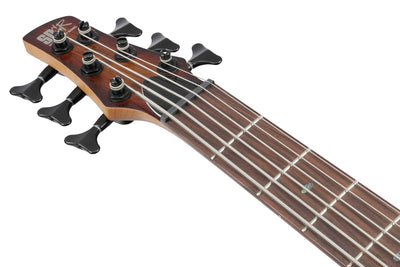 Ibanez SR506A SR Standard 6-String Bass Guitar - Mahogany Brown Burst w/ Gig Bag