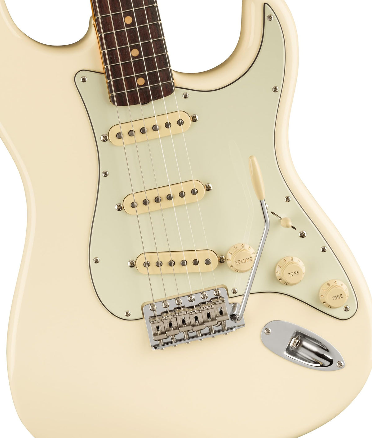 Fender American Vintage II 1961 Stratocaster - Olympic White w/ Guitar Cleaning Kit