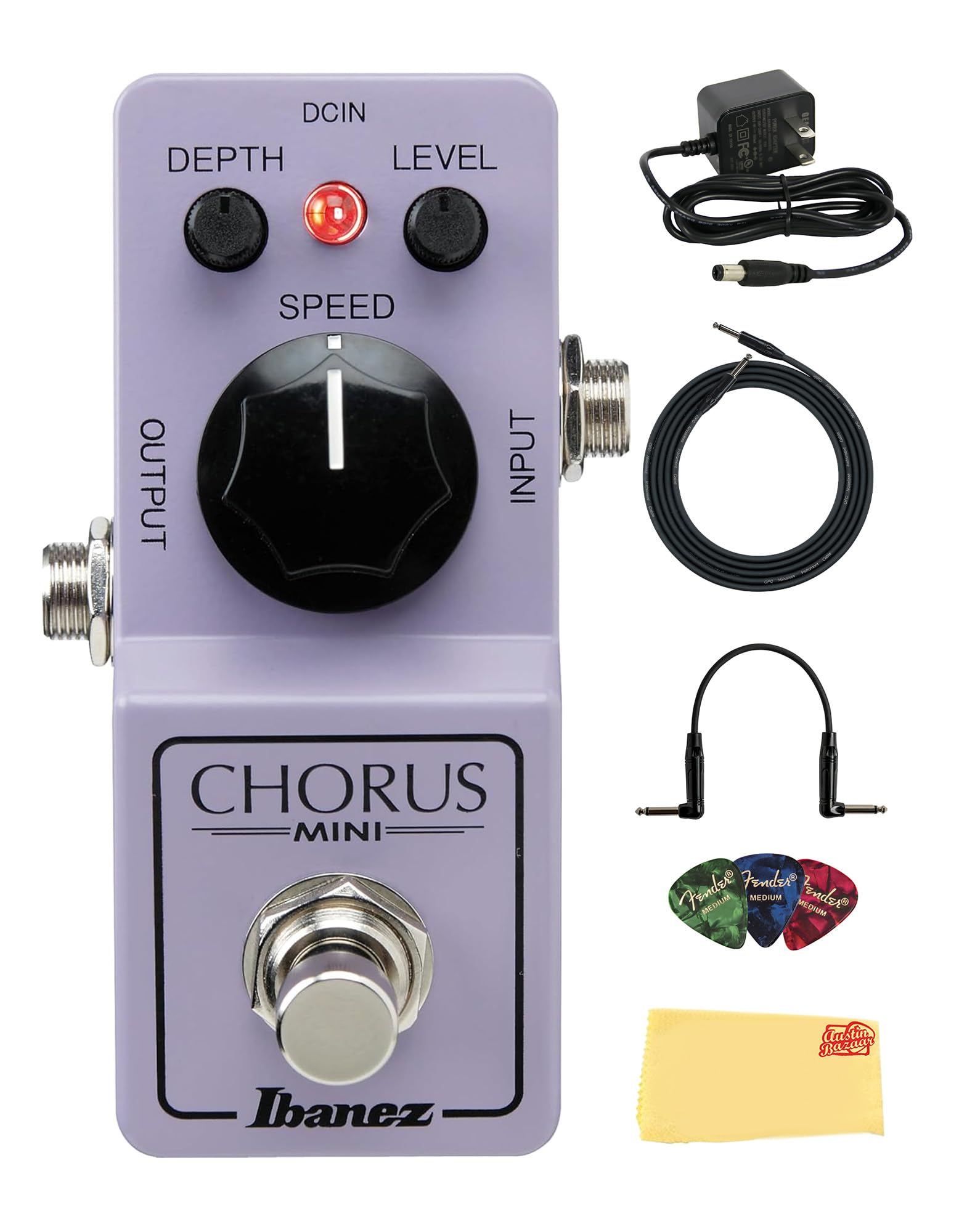 Ibanez CSMINI Mini Chorus Guitar Pedal w/ Power Supply