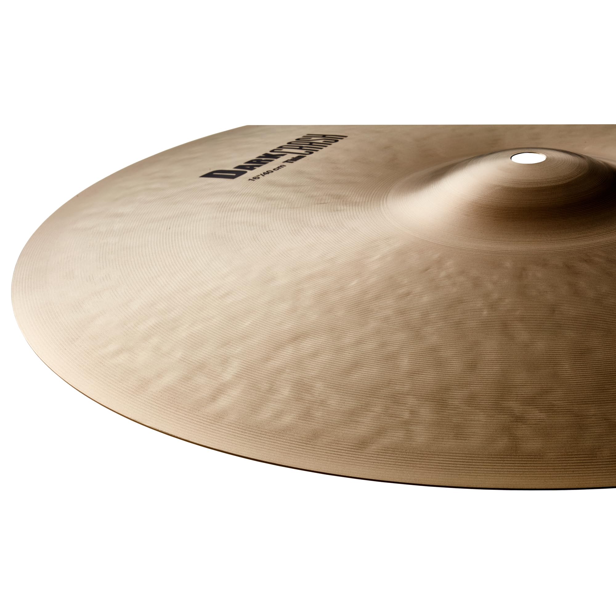Zildjian K0902 16" K Dark Thin Crash Cymbal w/ Drumstick Bag
