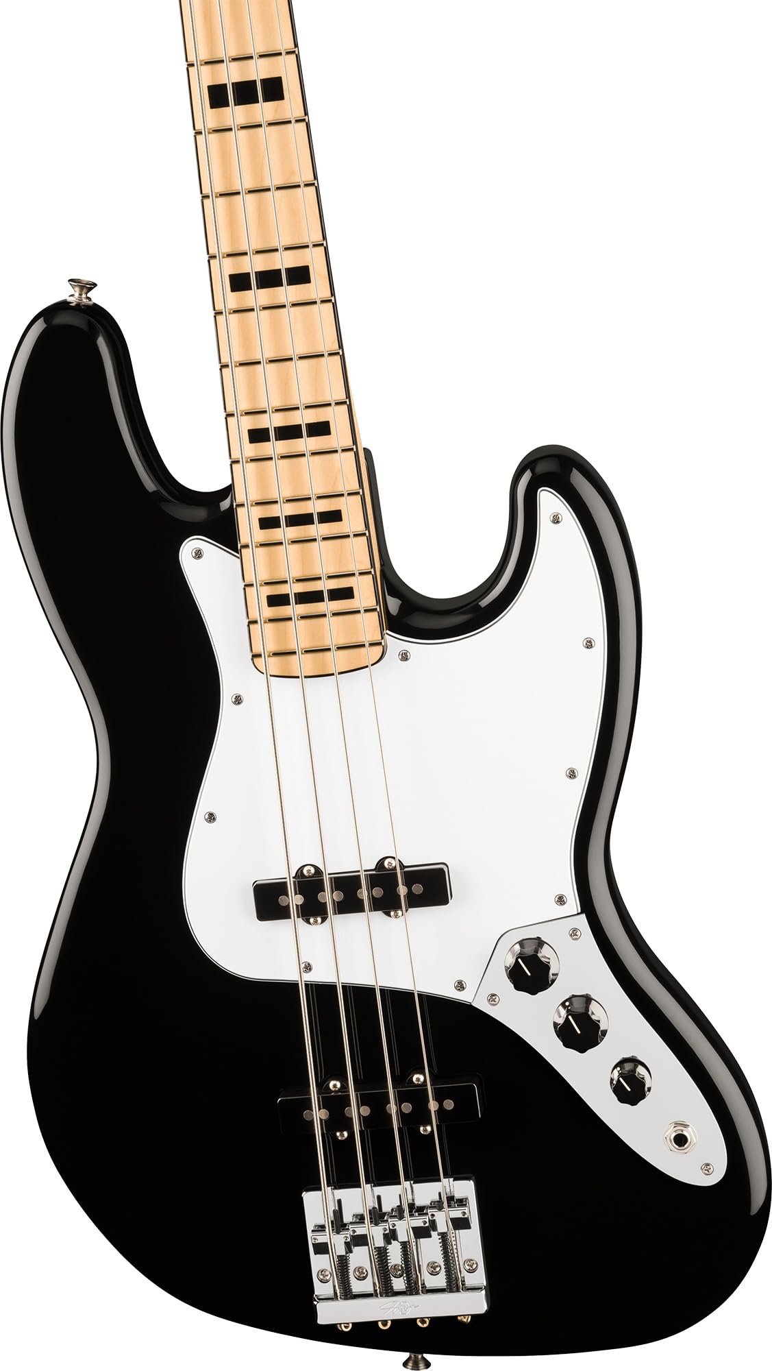 Fender Geddy Lee Jazz Bass - Black w/ Instrument Cable
