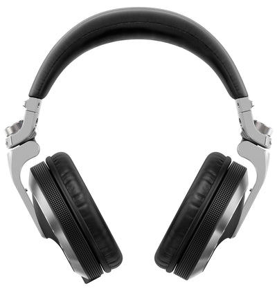 Pioneer DJ HDJ-X7 Professional Over-Ear DJ Headphones - Silver w/ Case