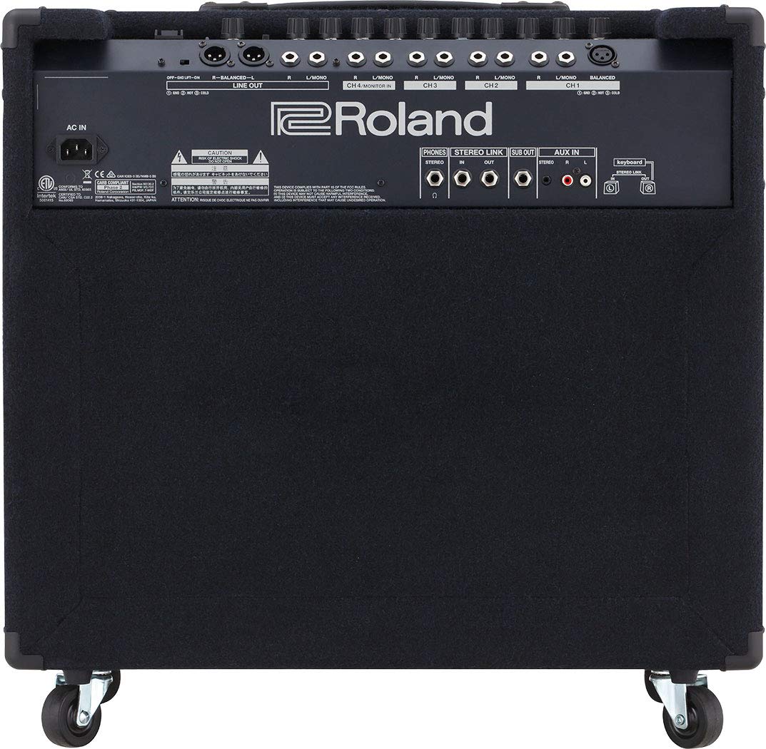 Roland KC-600 200-Watt 4-Channel Stereo Mixing Keyboard Amplifier w/ Instrument Cable
