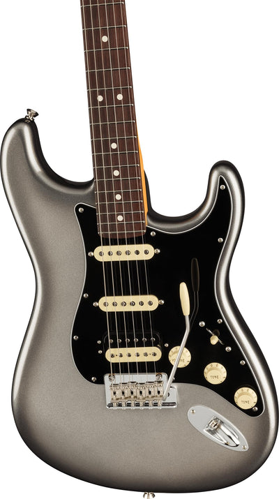 Fender American Professional II Stratocaster HSS - Mercury w/ Cleaning Kit