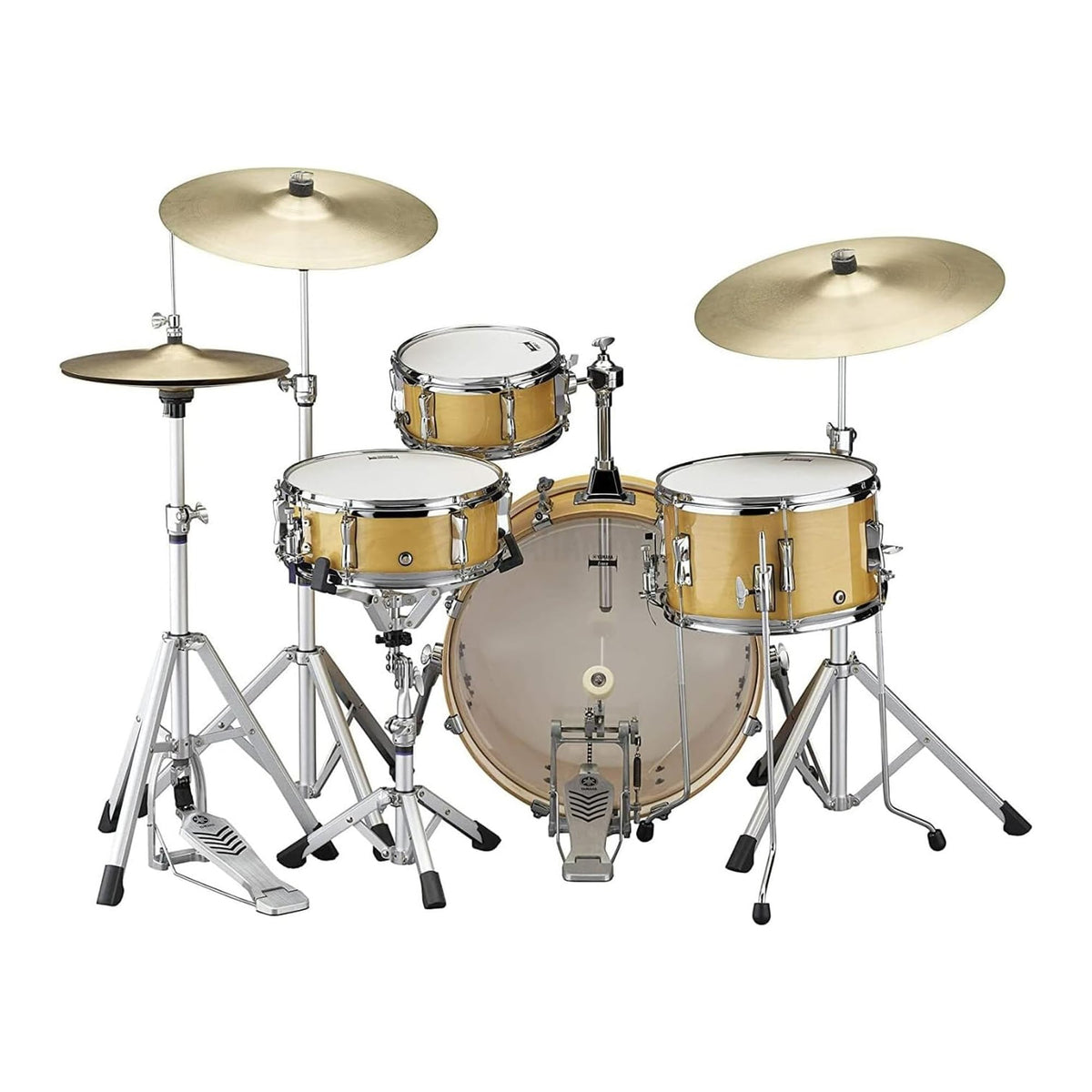 Yamaha SBP0F4H Stage Custom Hip 4-Piece Drum Shell Pack - Natural Wood