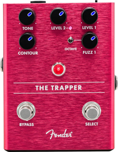 Fender The Trapper Dual Fuzz Pedal w/ Power Supply
