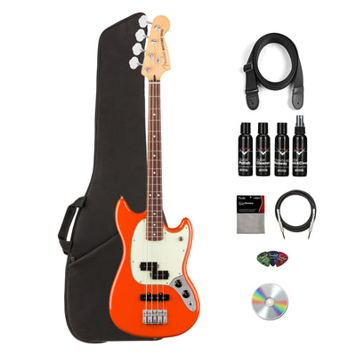 Fender Player II Mustang Bass PJ - Rallye Orange