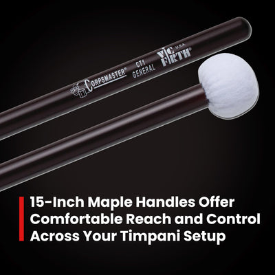 Vic Firth CT1 Corpsmaster Timpani General Mallets