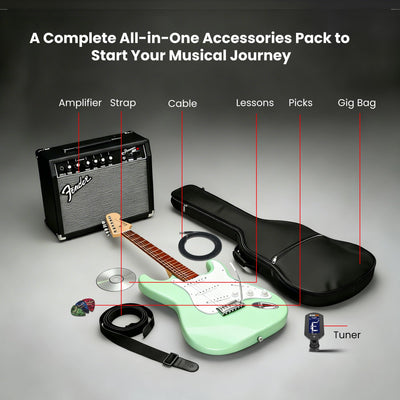 Fender Squier Sonic Stratocaster Pack - Surf Green