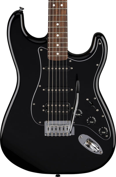 Fender Standard Stratocaster HSS - Black w/ Guitar Cleaning Kit