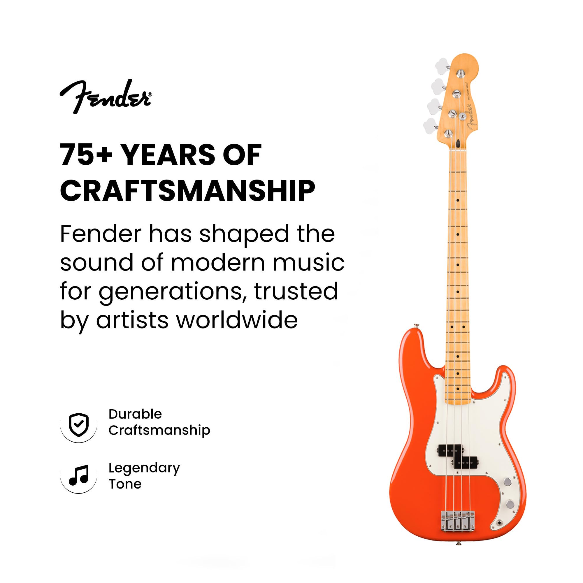 Fender Player II Precision Bass - Rallye Orange