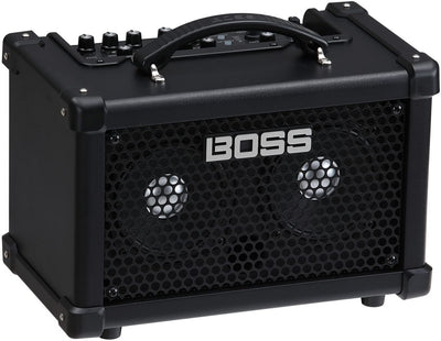 Boss Dual Cube LX Portable Bass Guitar Combo Amplifier w/ Instrument Cable