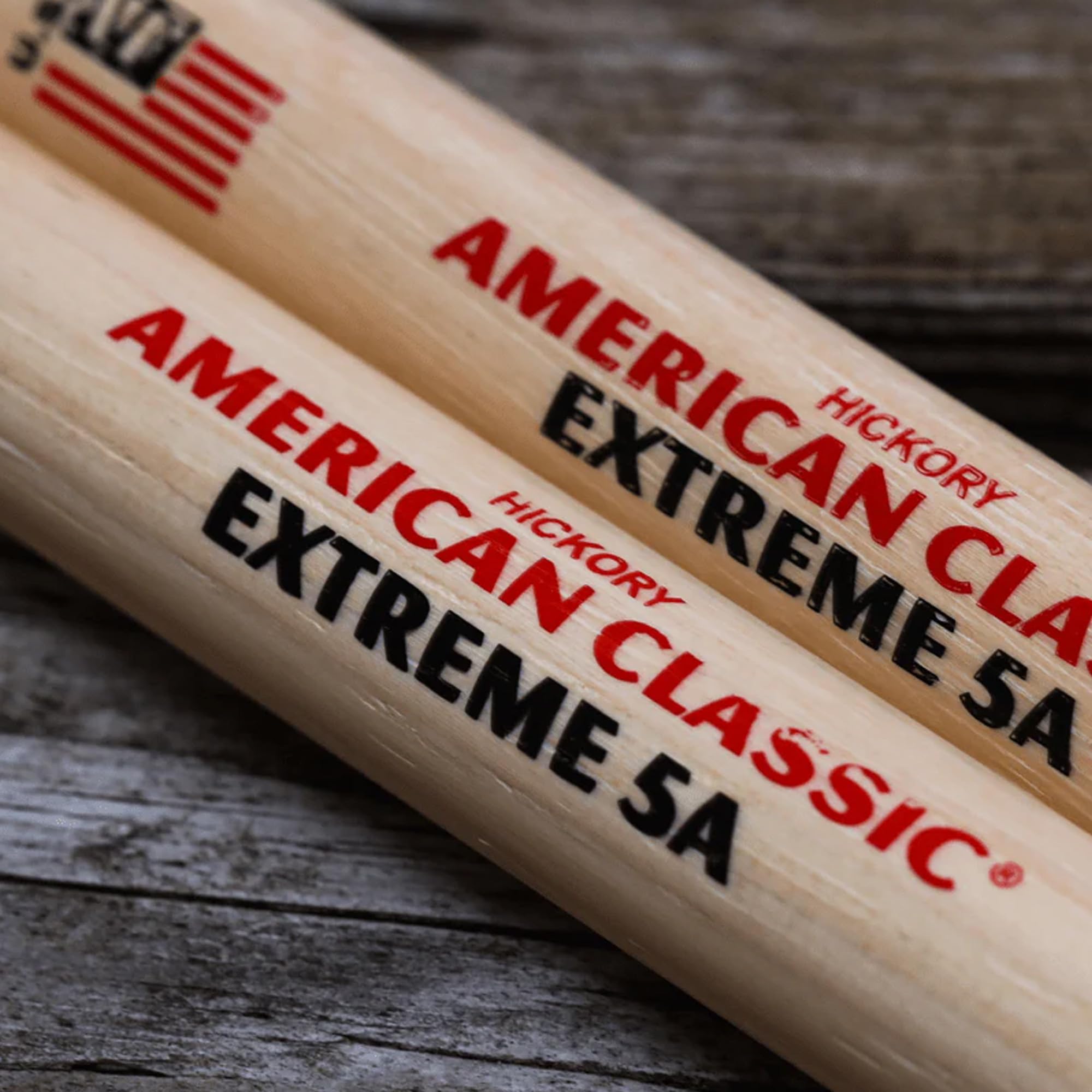 Vic Firth X5AN American Classic Extreme 5A Nylon Tip Drumsticks - 12 Pack