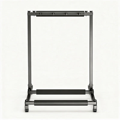 Gearlux Foldable Rack-Style Guitar Stand - Holds 3 Electric or Acoustic Guitars