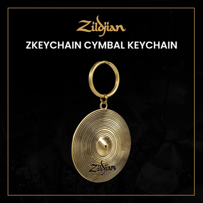 Zildjian ZKEYCHAIN Cymbal Keychain