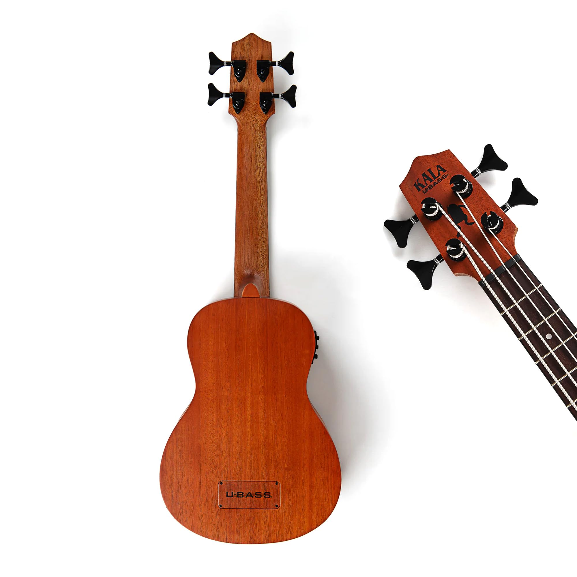 Kala U-BASS-NOMAD-FS Nomad Mahogany U-Bass Acoustic-Electric Ukulele Bass