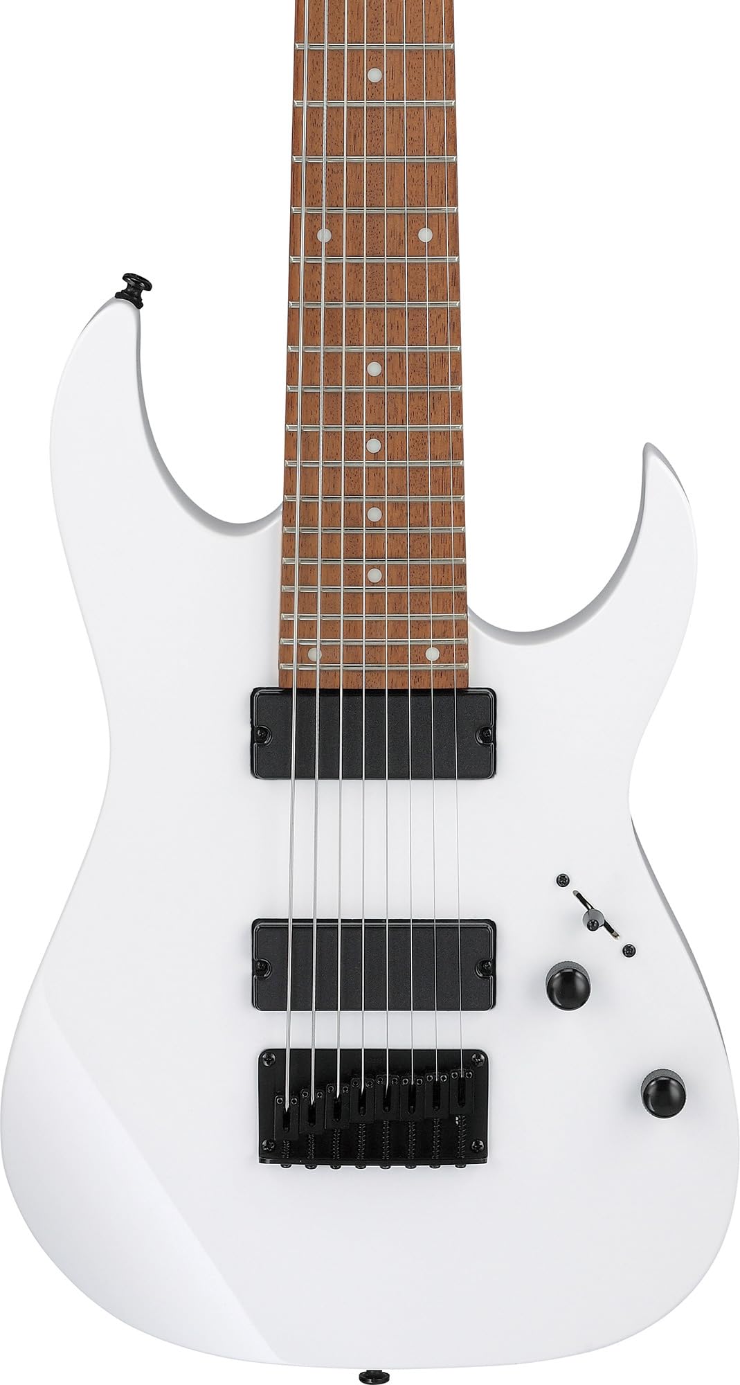 Ibanez RG8 RG Standard 8-String Electric Guitar - White w/ Gig Bag