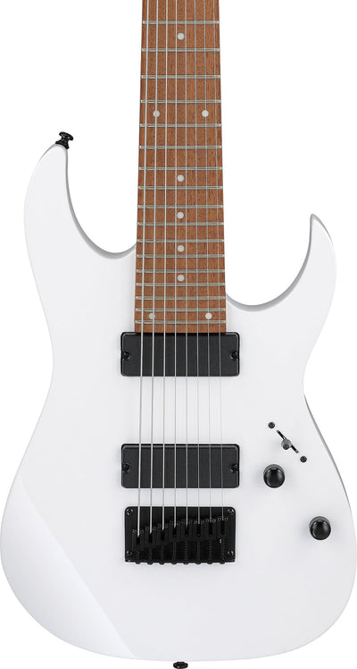 Ibanez RG8 RG Standard 8-String Electric Guitar - White w/ Gig Bag