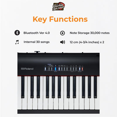 Roland FP-30X 88-Key Digital Piano - Black w/ Sustain Pedal
