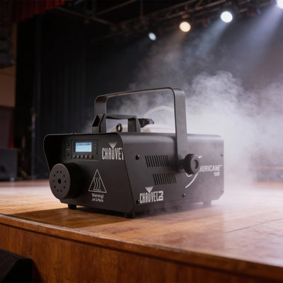Chauvet Hurricane 1600 Fog Machine w/ DMX Cables