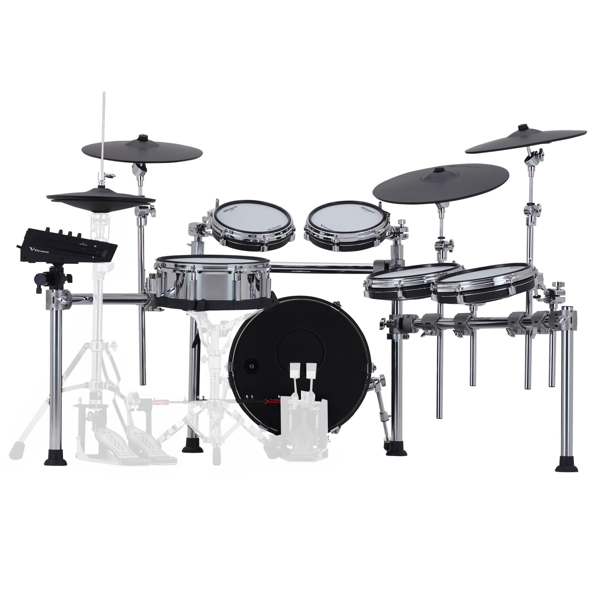 Roland TD716 V-Drums Electronic Drum Set w/ Drum Throne