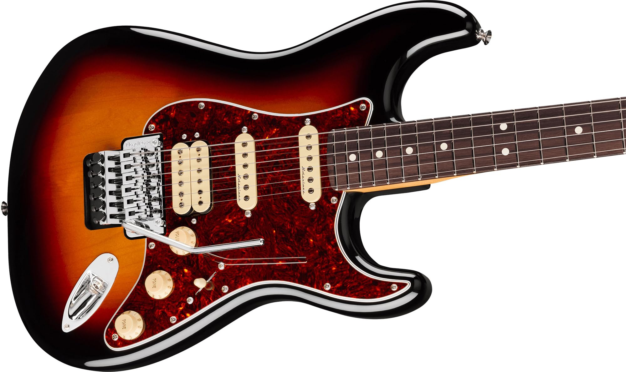 Fender Player II Modified Stratocaster HSS Floyd Rose - 3-Color Sunburst w/ Cleaning Kit