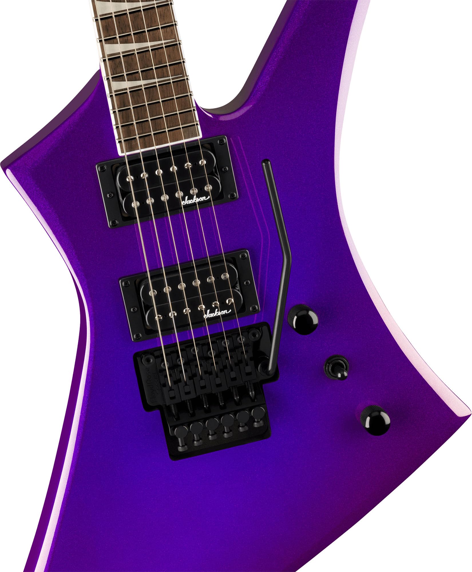 Jackson X Series Kelly KEX Electric Guitar - Deep Purple Metallic w/ Instrument Cable