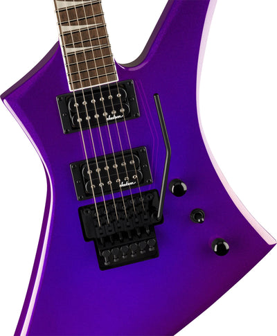 Jackson X Series Kelly KEX Electric Guitar - Deep Purple Metallic w/ Instrument Cable