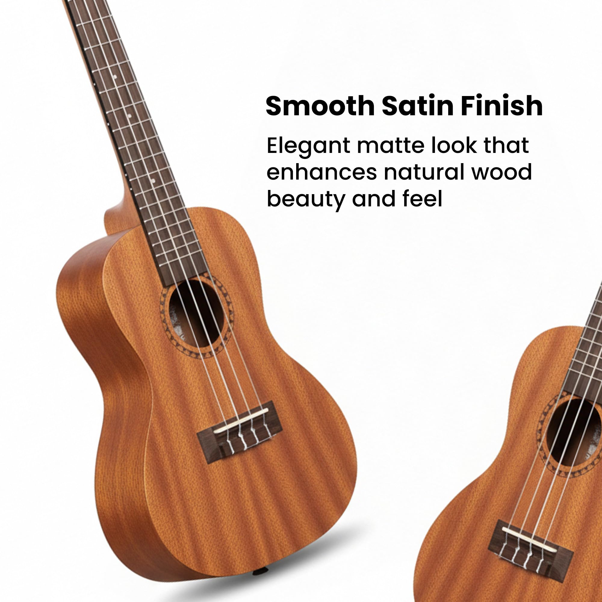 Kala KA-15C Satin Mahogany Concert Ukulele w/ Gig Bag