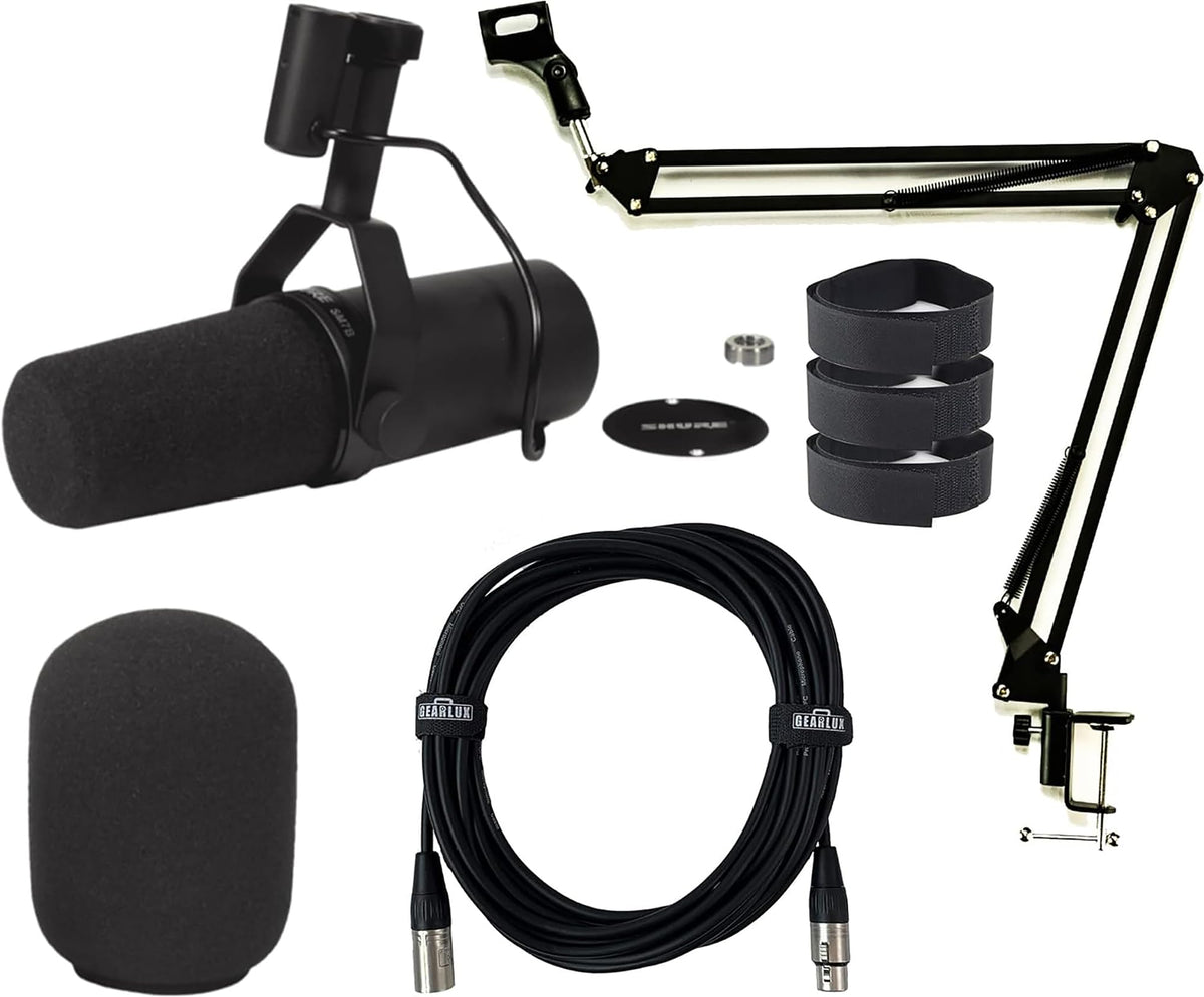 Gearlux Cantilever Boom Arm Microphone Stand w/ Cable