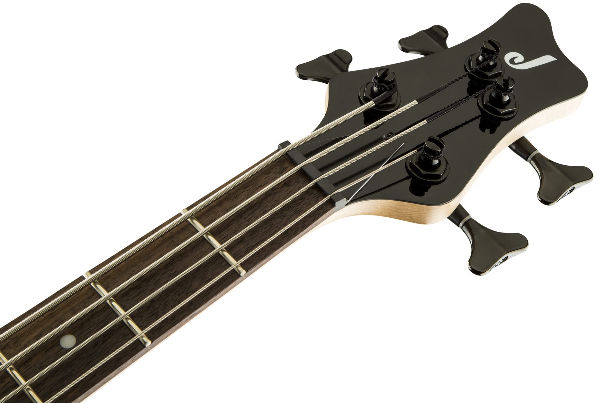 Jackson JS Series Spectra Bass JS2 Bass Guitar - Gloss Black w/ Instrument Cable