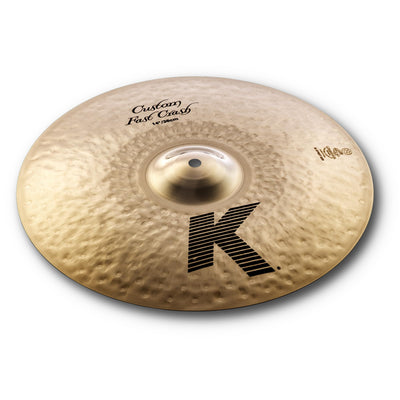 Zildjian K0980 14" K Custom Fast Crash Cymbal w/ Drumstick Bag