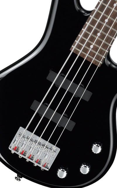 Ibanez GSRM25 SR Gio miKro Short-Scale Bass Guitar - Black w/ Gig Bag
