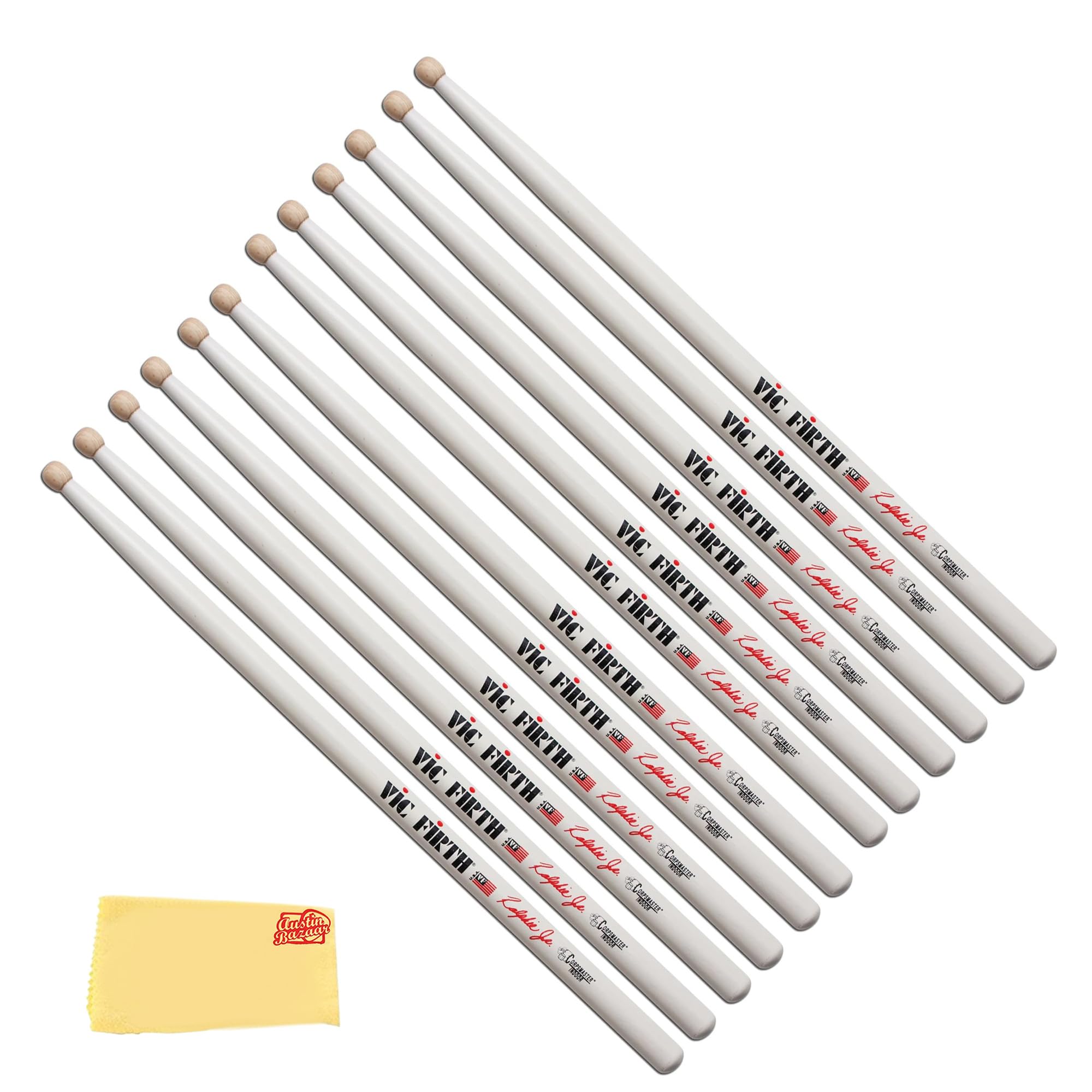 Vic Firth SRHJR Corpsmaster Signature Ralphie Jr. Drumsticks - 6 Pack