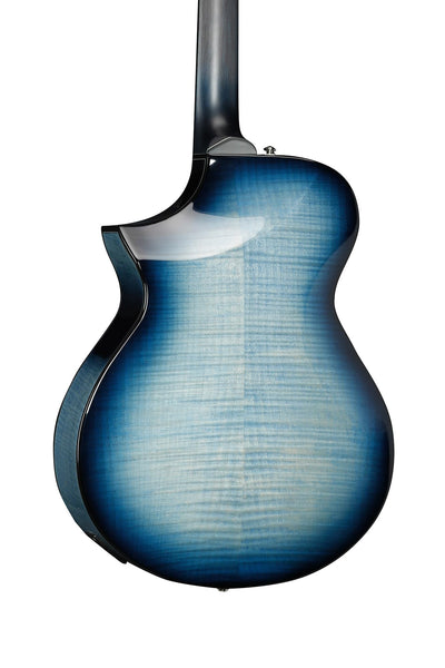 Ibanez AEWC400 Acoustic-Electric Guitar - Indigo Blue Burst High Gloss w/ Case