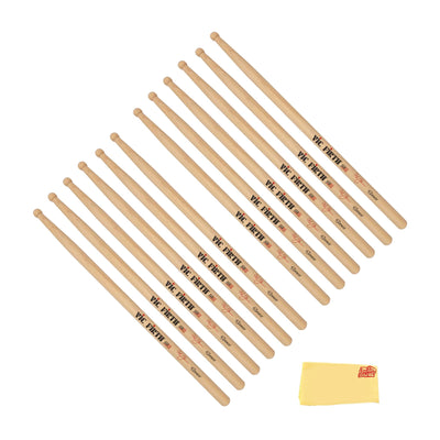 Vic Firth STH Corpsmaster Signature Snare Thom Hannum Drumsticks - 6 Pack