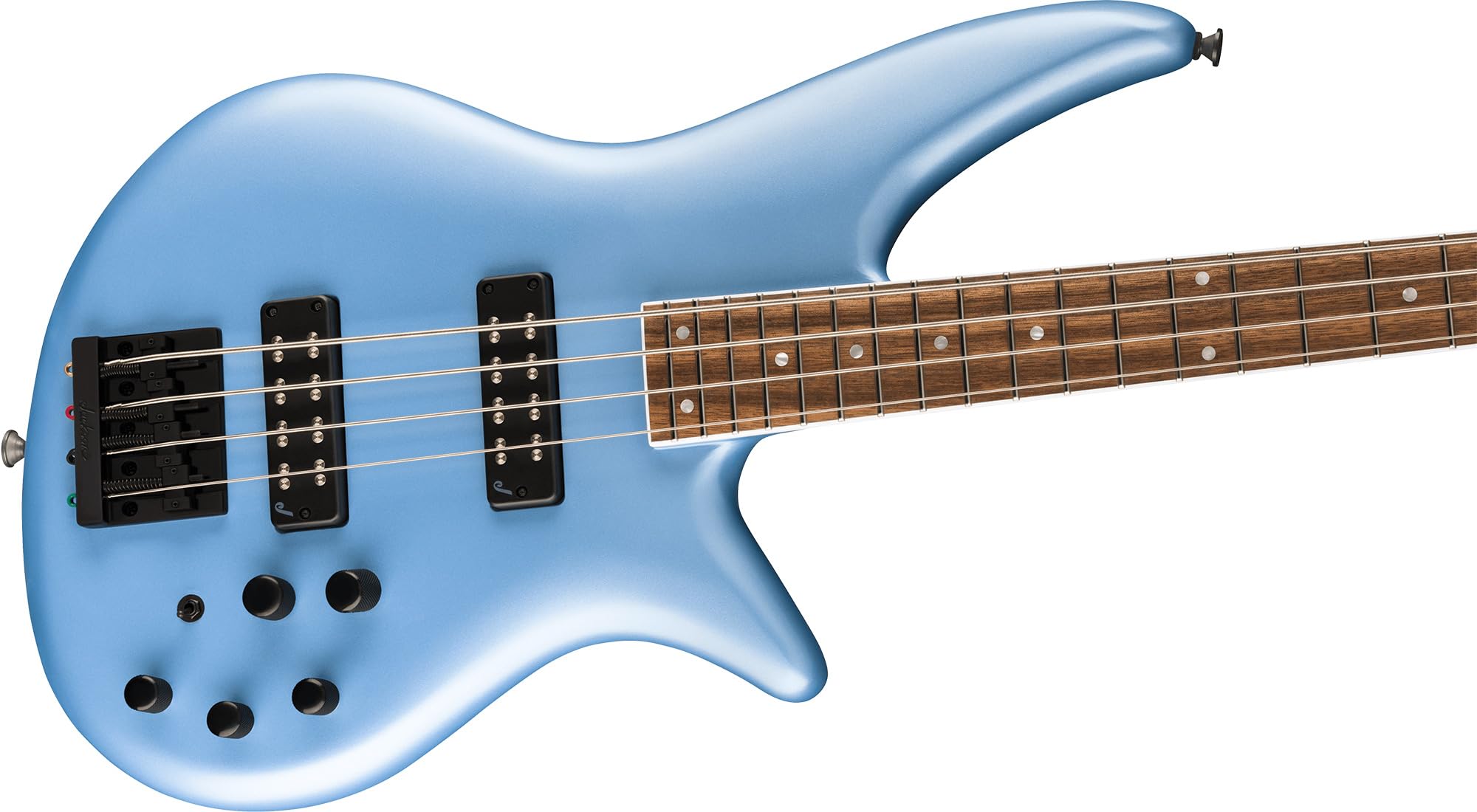 Jackson X Series Spectra Bass SBX IV - Matte Blue Frost w/ Instrument Cable