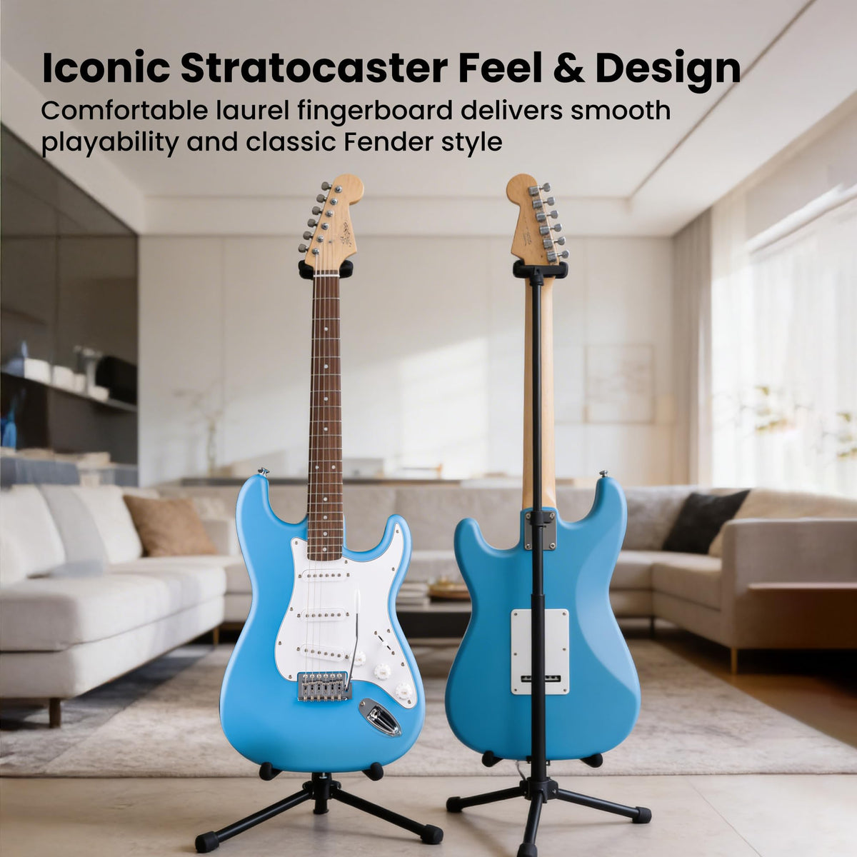 Fender Squier Stratocaster - California Blue w/ Gig Bag