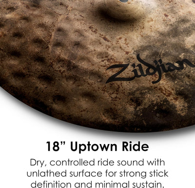 Zildjian A0119 18" A Uptown Ride Cymbal
