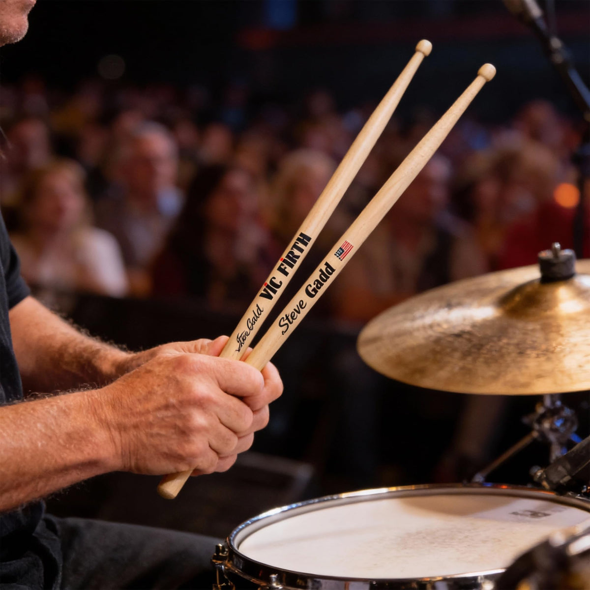 Vic Firth SSG2 Signature Series Steve Gadd Natural Drumsticks - 3 Pack