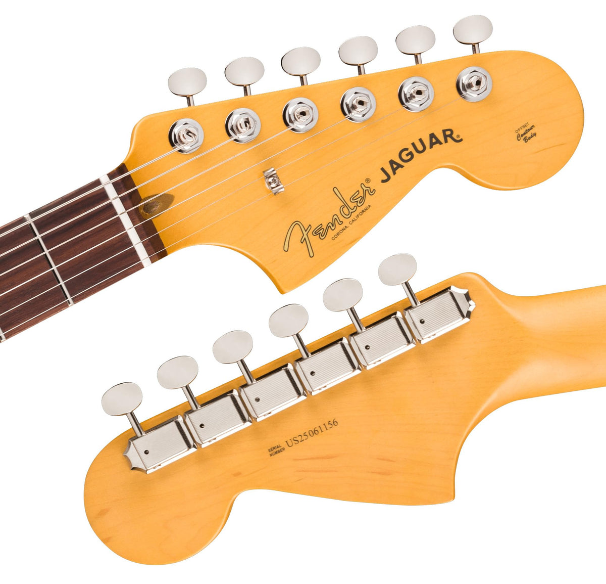 Fender American Professional Classic Jaguar - 3-Color Sunburst w/ Cleaning Kit