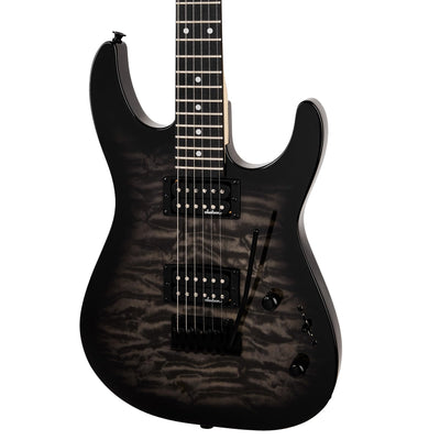 Jackson JS Series Dinky JS11Q Electric Guitar - Transparent Black