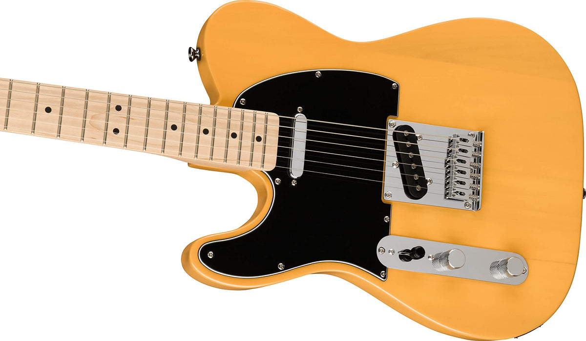 Fender Squier Affinity Telecaster, Left Handed - Butterscotch Blonde w/ Frontman 10G Amplifier