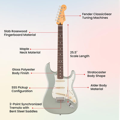 Fender Player II Stratocaster - Cactus Gray