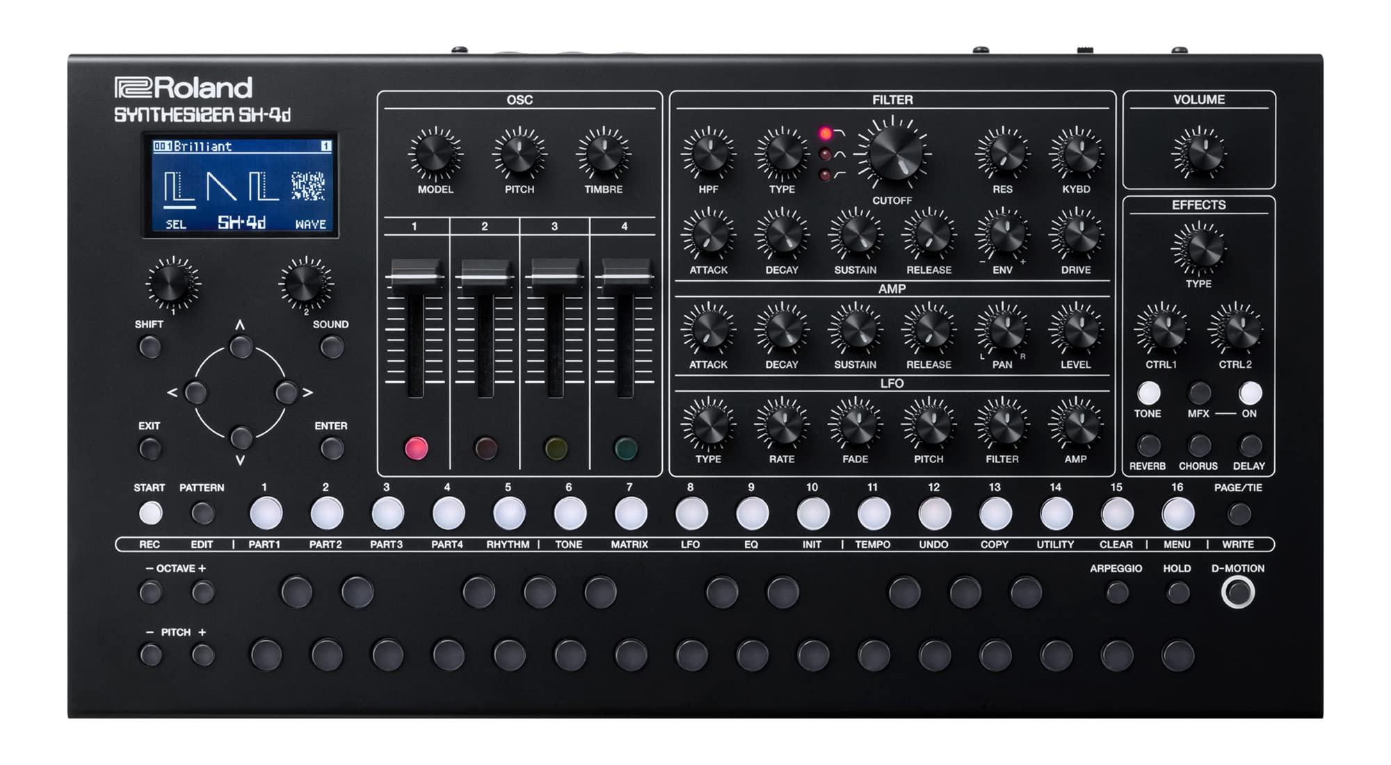 Roland SH-4d Desktop Synthesizer