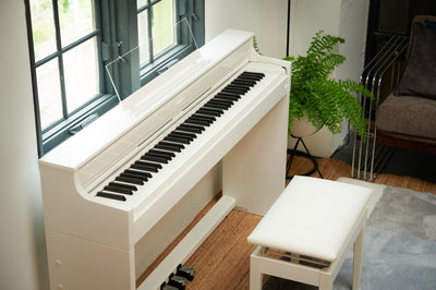 Casio AP-S450 Celviano 88-Key Digital Piano - White w/ Furniture Bench