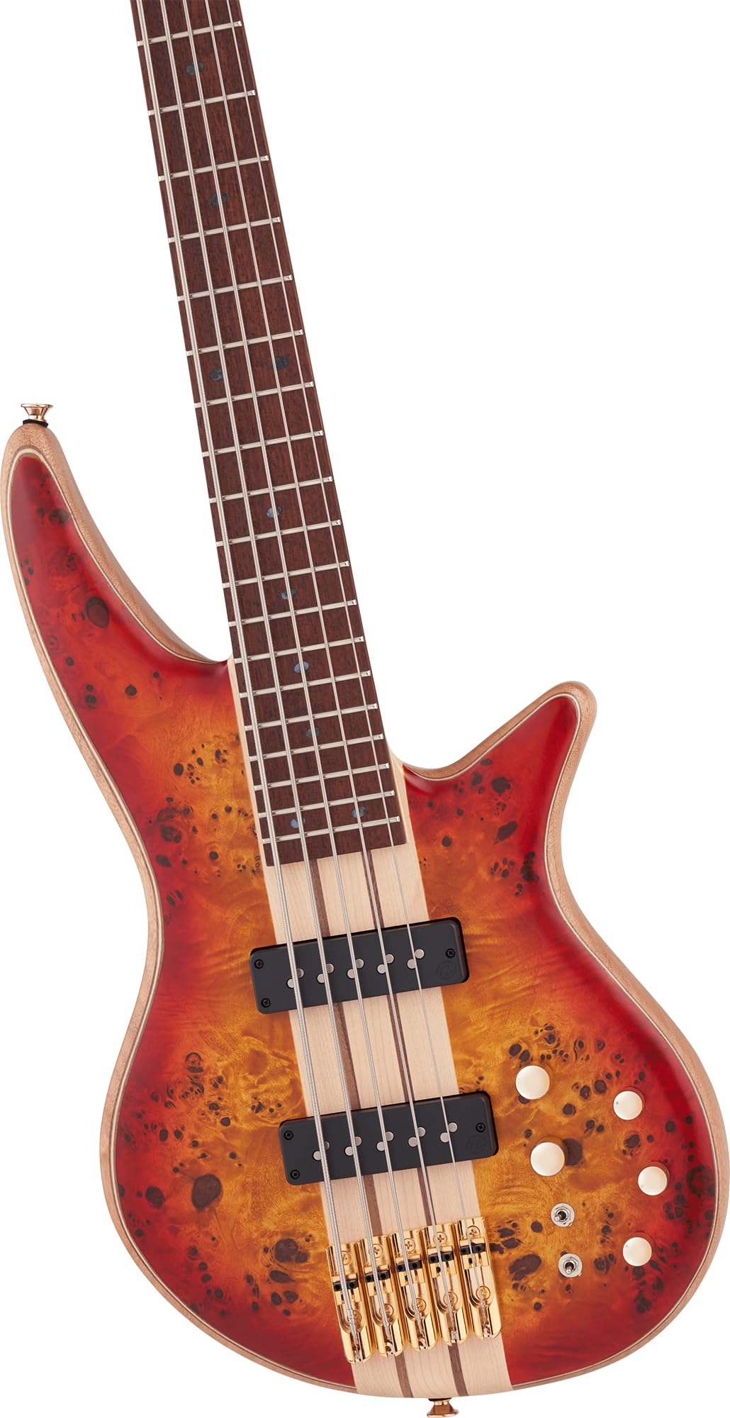 Jackson Pro Series Spectra Bass SBP V Five-String Bass Guitar - Cherry Burst