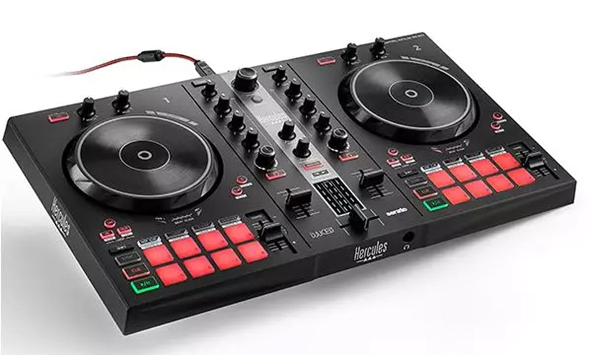 Hercules DJControl Inpulse 300 MK2 2-Channel DJ Controller w/ Case